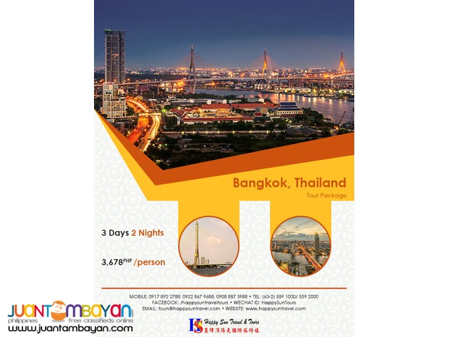 Bangkok Tour Package Bangkok Tour Package
