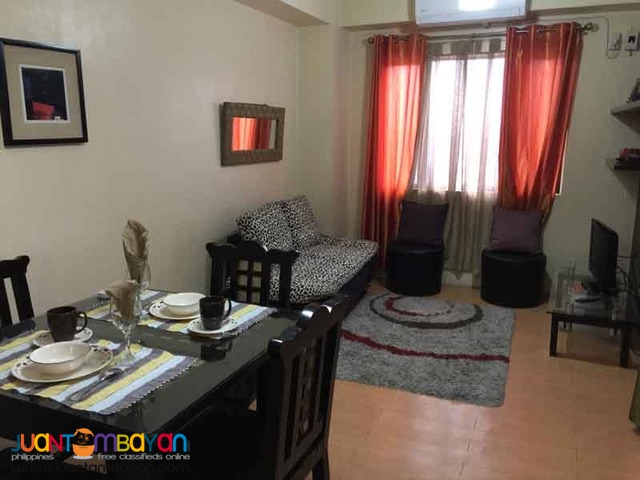 Furnished Studio type Condo for Rent in Quezon City