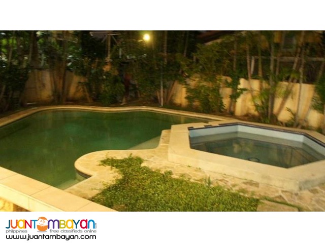 90k 4BR Furnished House w/Pool For Rent in Banilad Cebu City