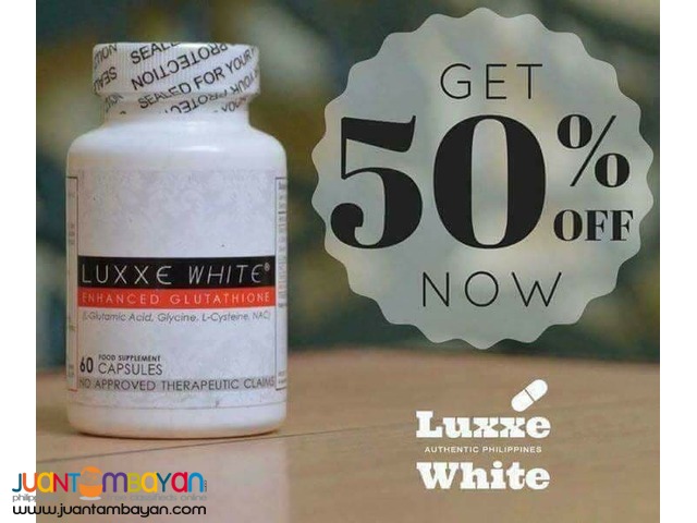 LOOKING FOR ACTIVE RESELLERS Luxxe White Enhance Glutathione Capsules