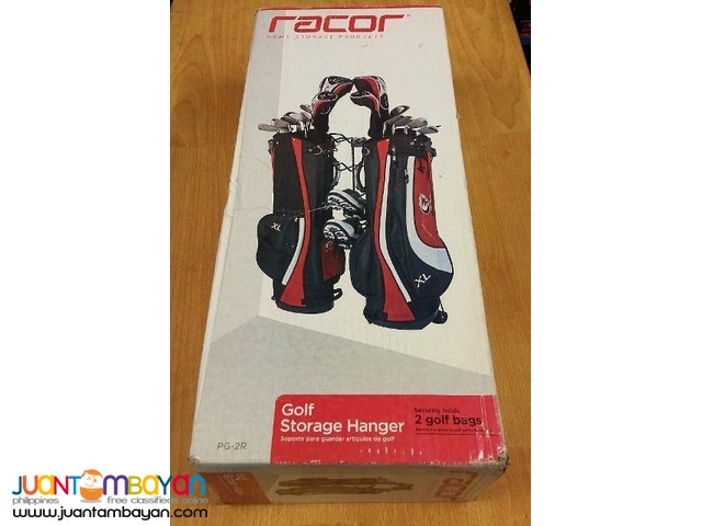 Racor Pro PG-2R Golf Storage Rack, Black