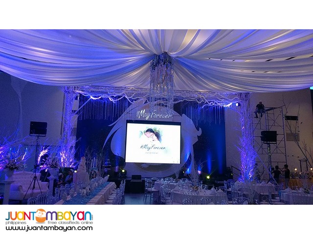 EVENT STYLING - DRAPES - SWAGS - STAGE DESIGN - DANCE FLOOR