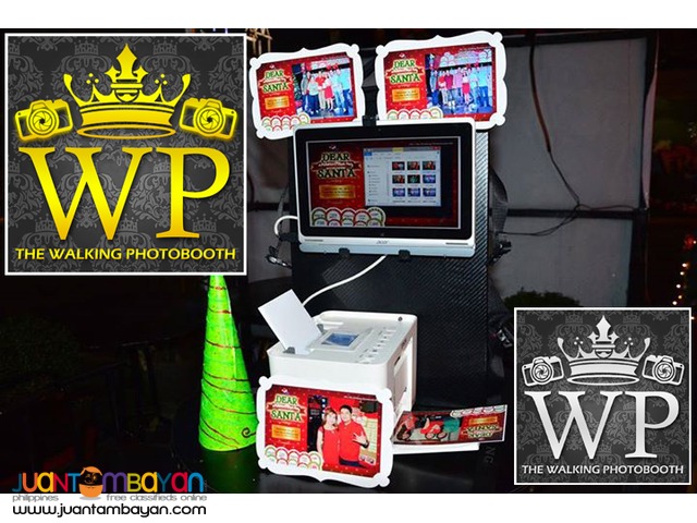 Walking Photobooth Photoman Photobooth High Quality Service!