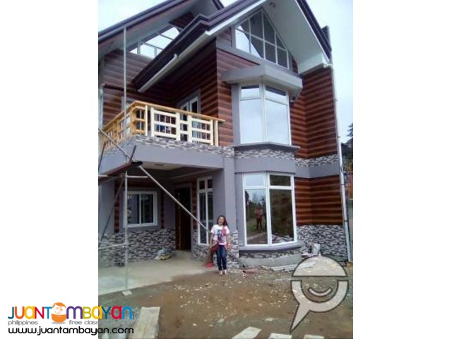 House and Lot Duplex Type with Attic Provision in Baguio City