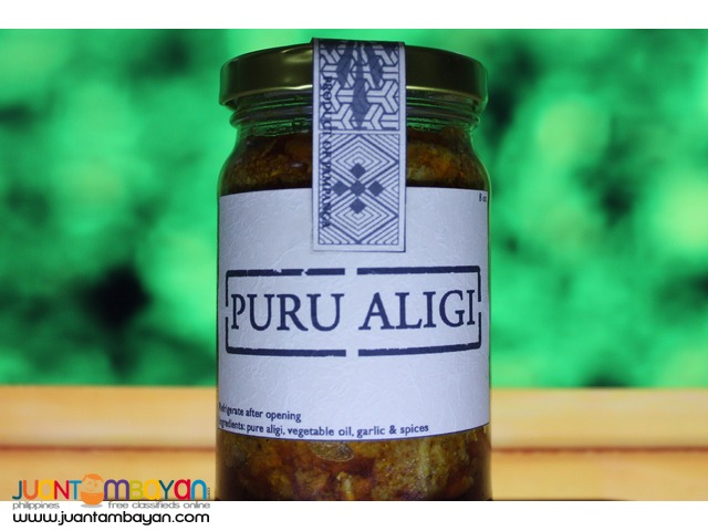 PURU ALIGI (100% pure aligue(crab roe or crab fat)(taba ng talangka))