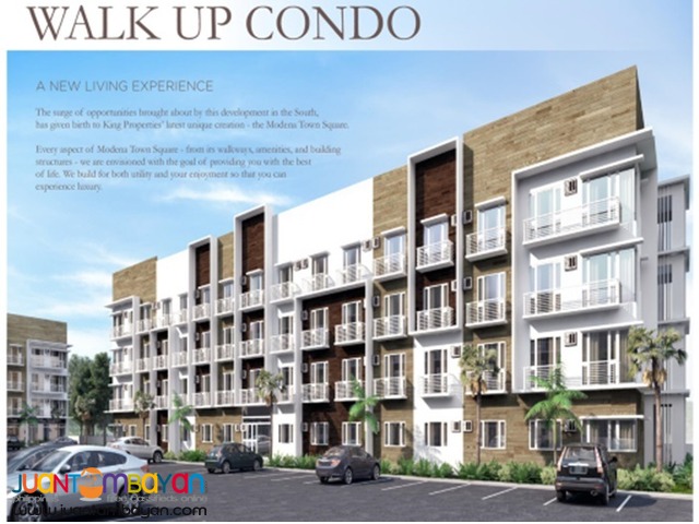 MODENA TOWN SQUARE - Walk-Up Condo Tunghaan, Minglanilla, Cebu