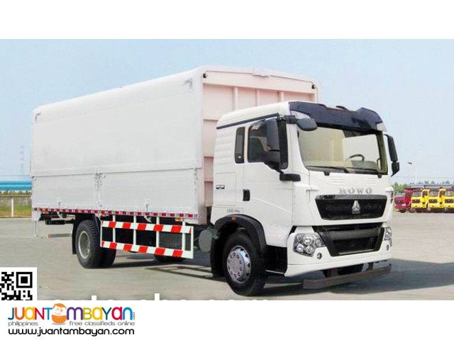10 Wheeler HOWO Wing Van Truck, 371HP Weichai Engine (17ft)