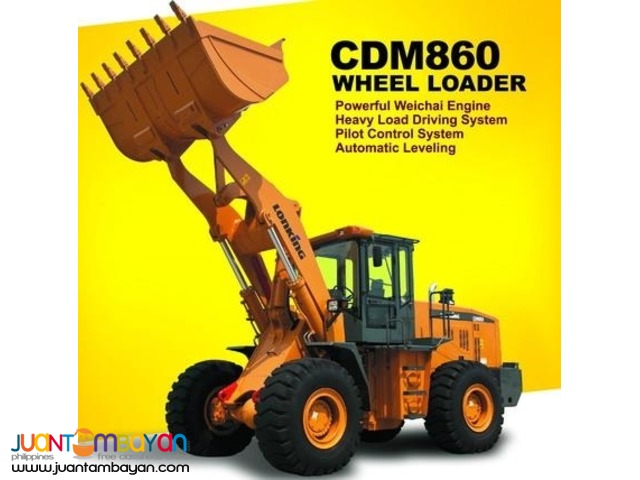 CDM860 WHEEL LOADER 3.5 CUBIC LONKING
