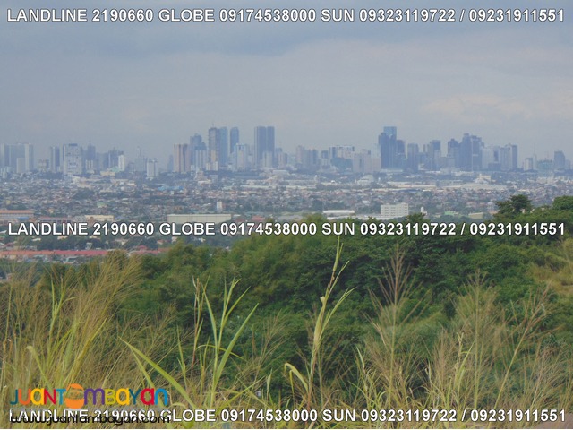 Sunnyville Angono overlooking Lot for Sale near SM accessible to Pasig