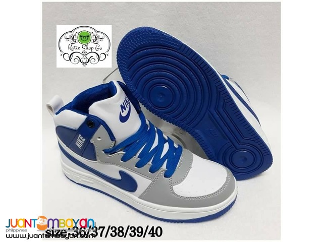 NIKE HIGH CUT RUBBER SHOES FOR LADIES - LADIES HIGH CUT SHOES