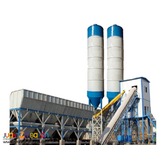 HZS60 stationary concrete batching plant
