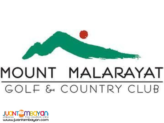 Mount Malarayat Lot for sale Mt Malarayat Golf and Country Club