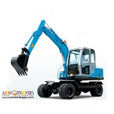 jinggong JG608 wheel type backhoe