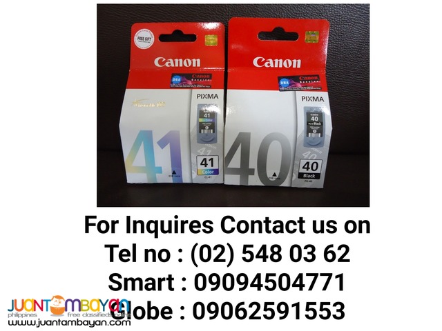 3-PK Genuine Canon OEM PG-40 Black / CL-41 Tri-Color Ink Cartridges Set - View #6