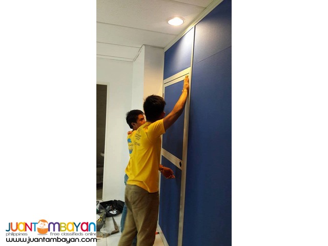 Floor to Ceiling Office Partition