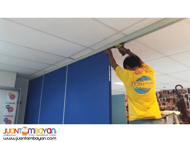 Floor to Ceiling Office Partition