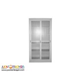 Steel Storage Cabinet (glass sliding door)