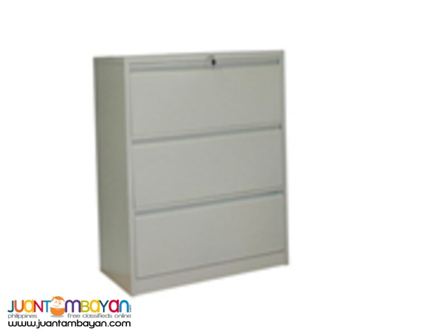 Lateral Filing Cabinet, 3 Drawers
