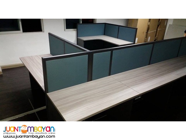 Office Partition with Office Table Costumize