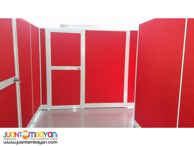 Red Full fabric High Partition