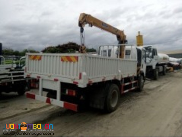 6 Wheeler Boom Truck with 3.2T Boomer euro IV