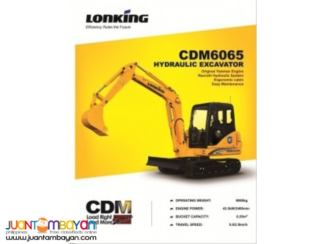 CDM6065 Hydraulic Excavator