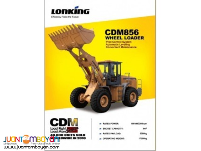 CDM856 Wheel Loader,Lonking
