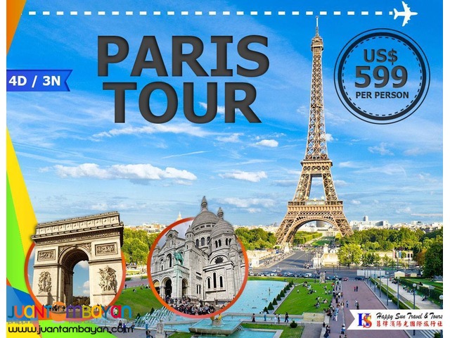 paris tour package from kuwait