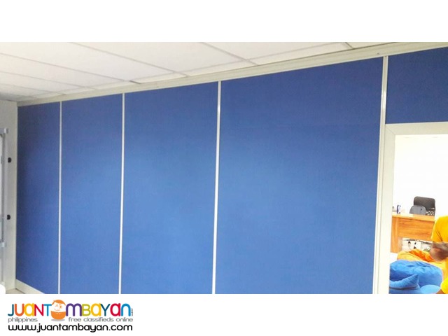 -Floor to Ceiling Office Partition