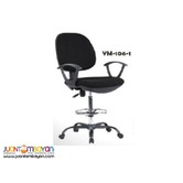YM-106-1 Fabric Teller Chair, Chrome  starbase