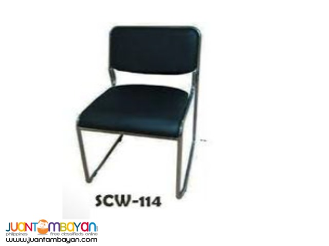 SCW-114 Leatherette Stacking Chair