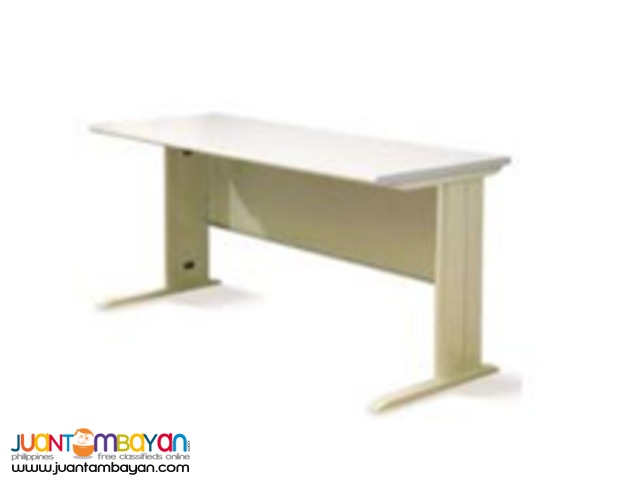 FST Table Gray- metal legs/ Gray Table top