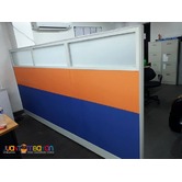 Clear Glass Design Office Partition