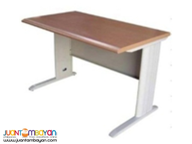FST Table Gray- metal legs/ Beech Table Top