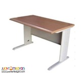 FST Table Gray- metal legs/ Beech Table Top