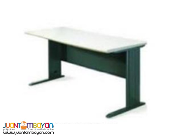 FST Table Gray-Black metal legs