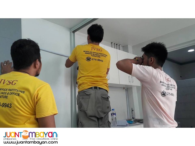 New Office Partition done install