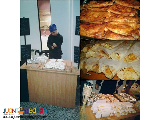 Tacos Food Bar Booth Catering Service