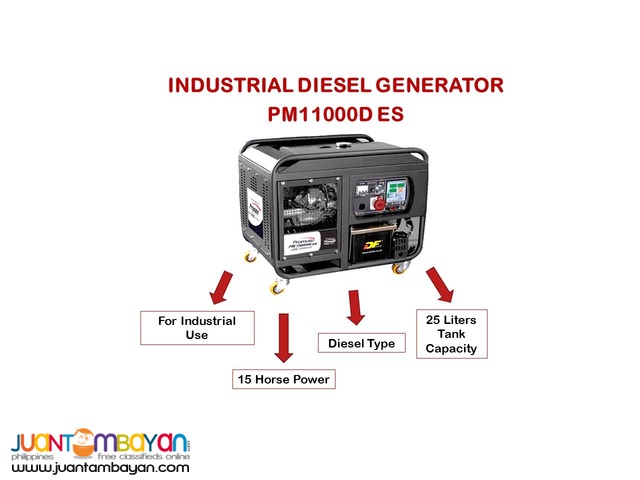 Industrial Generator Portable Type