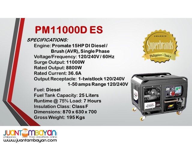 Industrial Generator Portable Type