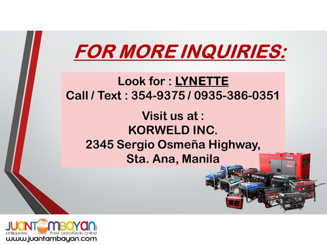 Stationary Genset 21KVA