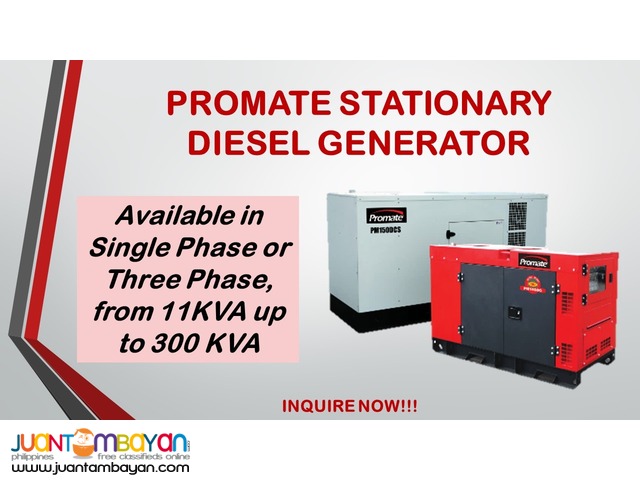 Stationary Generator 33KVA