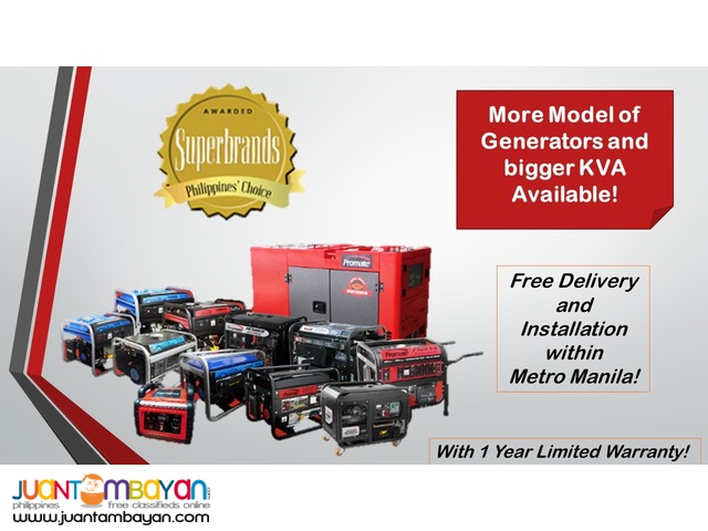 Generator for Home Electric Start