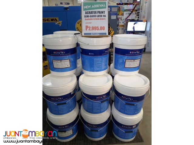ACRATEX PAINT 16 LITER (WHITE)