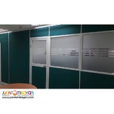 Floor to Ceiling Glass Office Partition