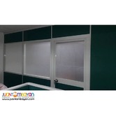 Glass top Design Office Partition from JVSG