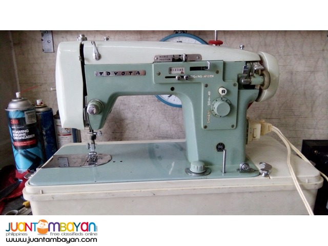 Sewing machine toyota heavy duty metal