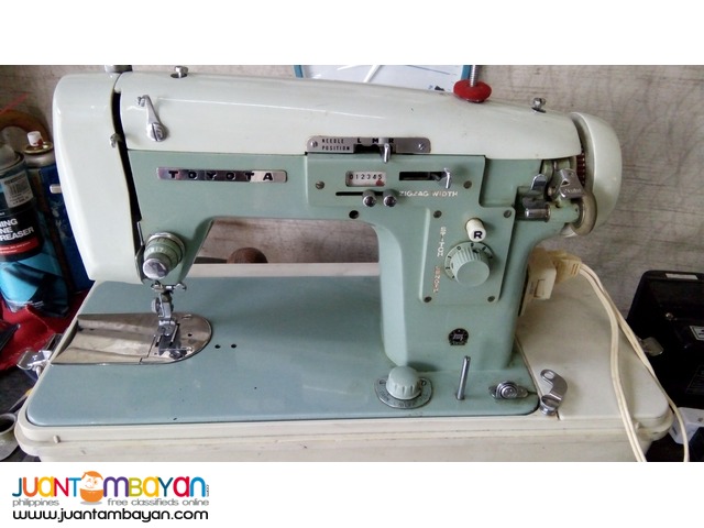 Sewing machine toyota heavy duty metal