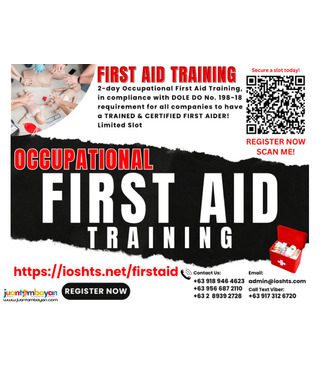 First Aid Training DOLE Compliance Occupational First Aid Training