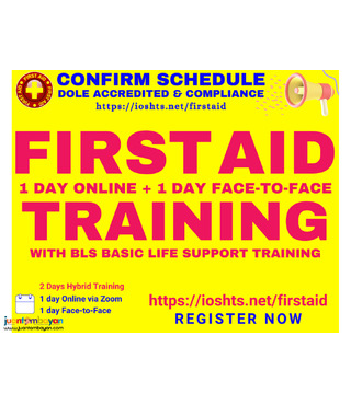 Online First Aid Training BLS Training Face to Face DOLE Training